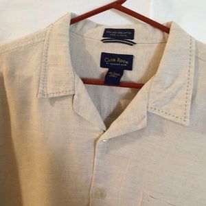 Men’s linen short sleeve shirt